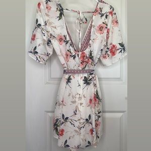 Floral romper